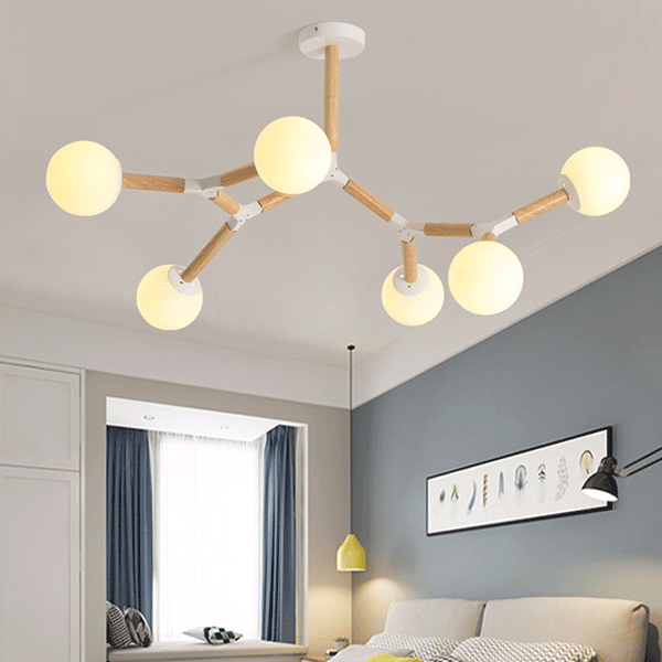 ELMARK 955JANE6 JANE ТЯЛО ЗА ТАВАН 6ХЕ27 БЯЛ