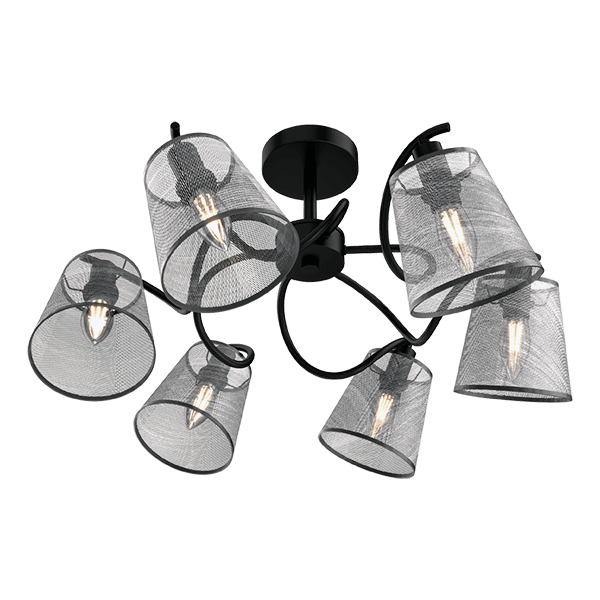 ELMARK 955JASMINE6 JASMINE ПОЛИЛЕЙ 6XE14 ЧЕРЕН/СИВ