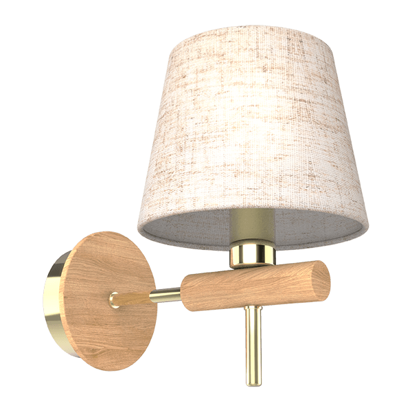 ELMARK 955JONAS1W JONAS АПЛИК 1XE14 БЕЖОВ/ЗЛАТО