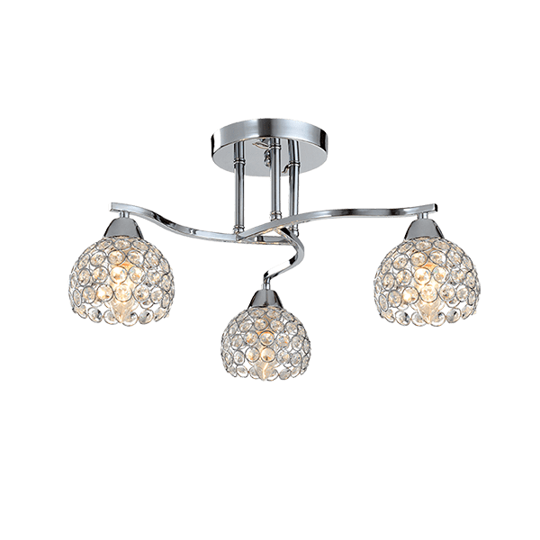 ELMARK 955LIZA3/CH LIZA ПОЛИЛЕЙ 3XE14 ХРОМ