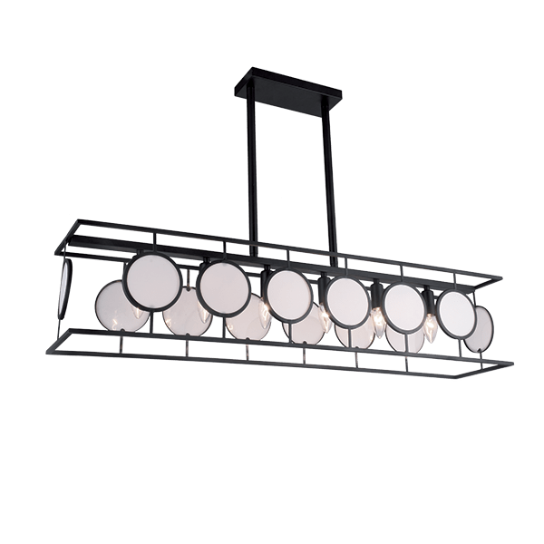 ELMARK 955LUTON6 LUTON ПЕНДЕЛ 6xE14 ЧЕРЕН