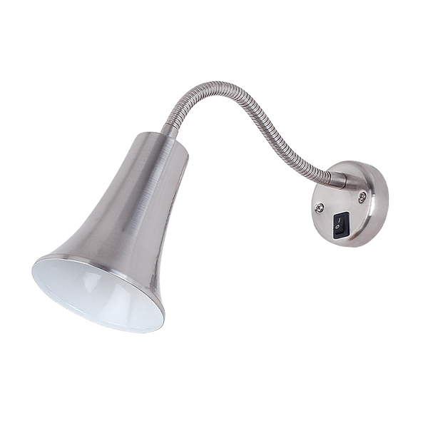 ELMARK 955SAM1W/SN SAM АПЛИК 1XE27 САТЕН НИКЕЛ С КЛЮЧ L340mm