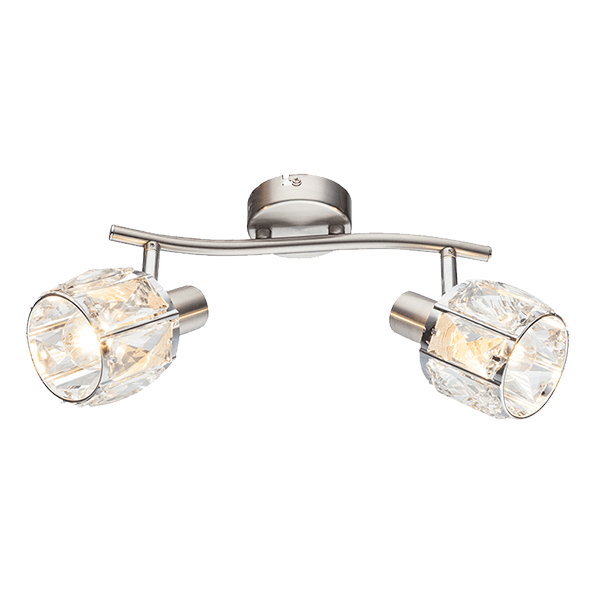 ELMARK 955SHEEN2/SN SHEEN СПОТ 2XE14 САТЕН НИКЕЛ