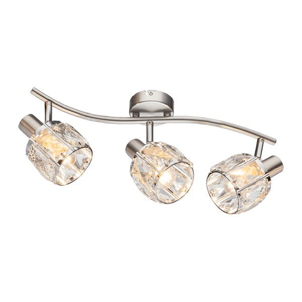 ELMARK 955SHEEN3/SN SHEEN СПОТ 3XE14 САТЕН НИКЕЛ