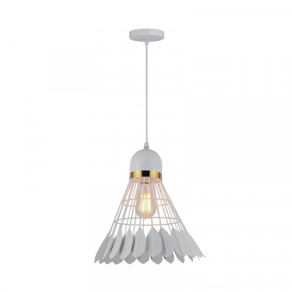 ELMARK 955SHUTTLE1/WH SHUTTLE ПЕНДЕЛ 1xE27 БЯЛ