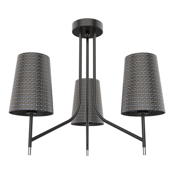 ELMARK 955THERA3/BL THERA ПОЛИЛЕЙ 3XЕ14 ЧЕРЕН/ХРОМ