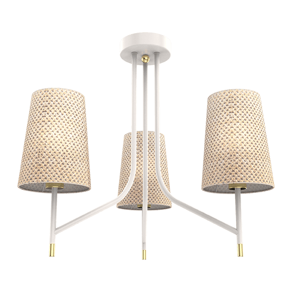 ELMARK 955THERA3/WH THERA ПОЛИЛЕЙ 3XE14 БЯЛ/ХРОМ