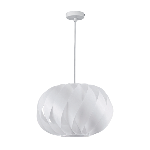 ELMARK 955TWEED1 TWEED ПЕНДЕЛ 1xE27 БЯЛ