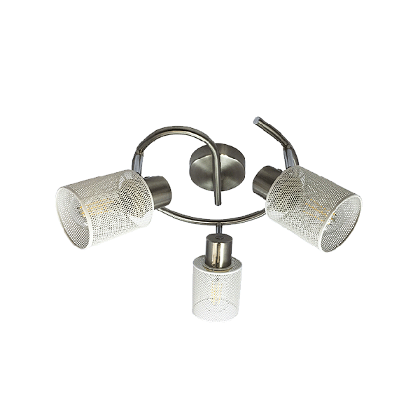 ELMARK 955YOLI3/SN YOLI СПОТ 3XE27 САТЕН НИКЕЛ