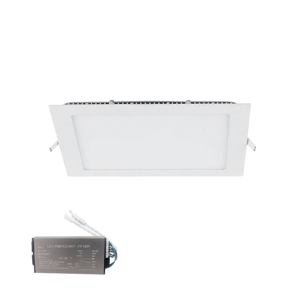 ELMARK 99LED967E 99LED967E LED ПАНЕЛ КВАДРАТ ВГРАДЕН МОНТАЖ 12W 4000K+ АВАРИЕН БЛОК