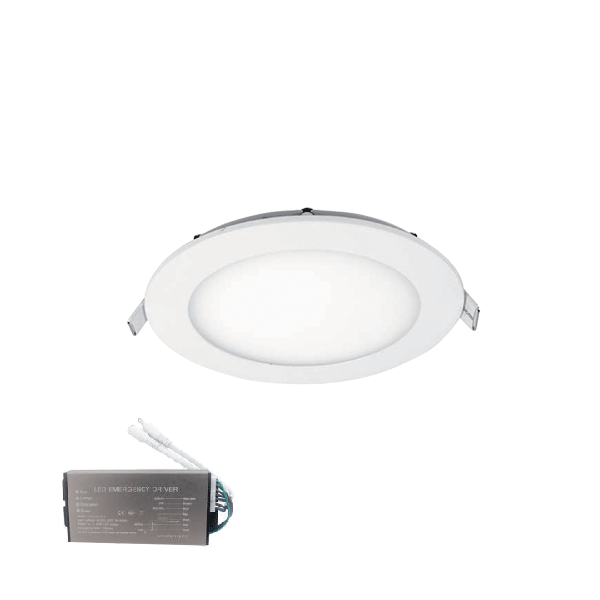 ELMARK 99XLED611E 99XLED611E STELLAR LED ПАНЕЛ КРЪГЪЛ ВГРАДЕН МОНТАЖ 12W 4000K+ АВАРИЕН БЛОК