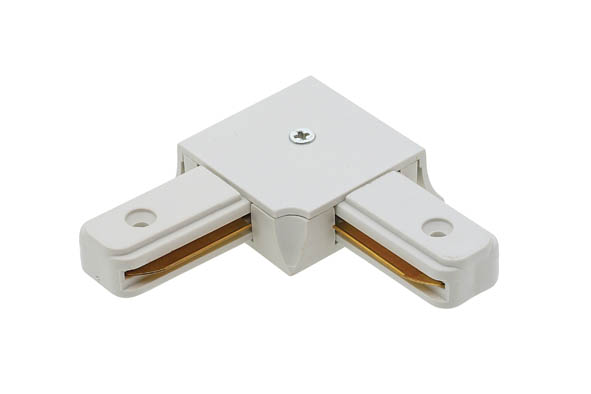 VITO ЪГЛОВ КОНЕКТОР ЗА МОНОФАЗНА ШИНА APT1 БЯЛ ЦВЯТ 90O 9902570