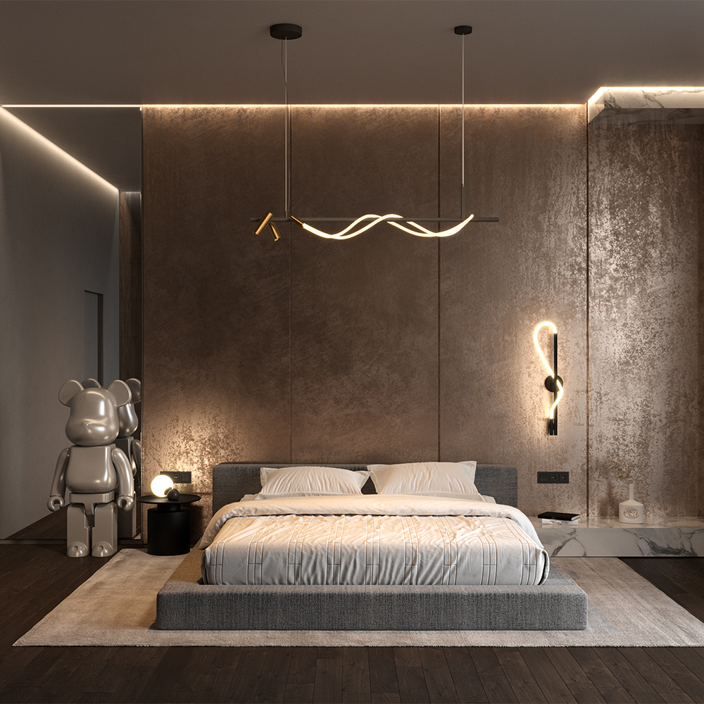 MAYTONI Pendant lamp Tau MOD166PL-L30GB3K