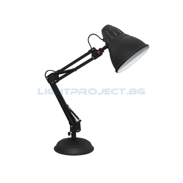ACA LIGHTING НАСТОЛНА ЛАМПА 2429MBK UFFICIO