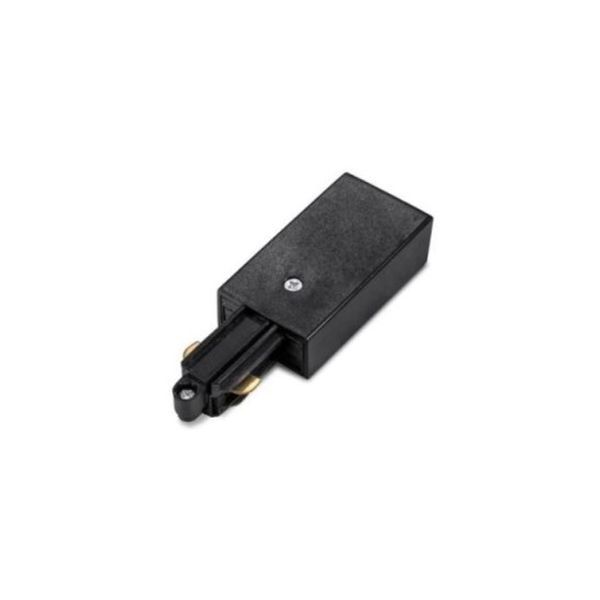 ACA LIGHTING ЗАХРАНВАНЕ ЗА МОНОФАЗНА ШИНА ЗА ОТКРИТ МОНТАЖ 2WTRB BLACK ЗАХРАНВАНЕ FOR ONE PHASE TRACK