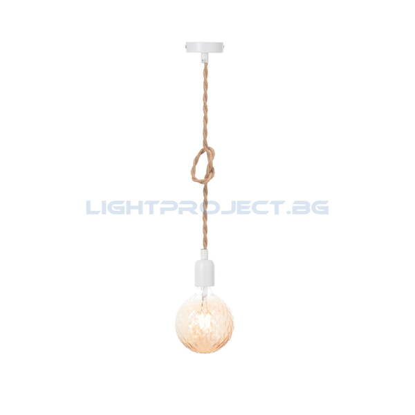 ACA LIGHTING ПЕНДЕЛ 40WRR ROPE VINTAGE