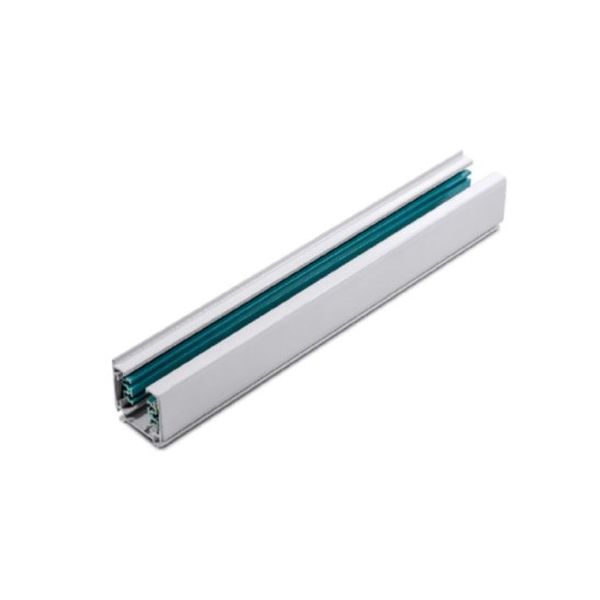 ACA LIGHTING ТРИФАЗНА ТОКОВОДЕЩА ШИНА ЗА ОТКРИТ МОНТАЖ 4W3MW THREE-PHASE TRACK 3M. WHITE