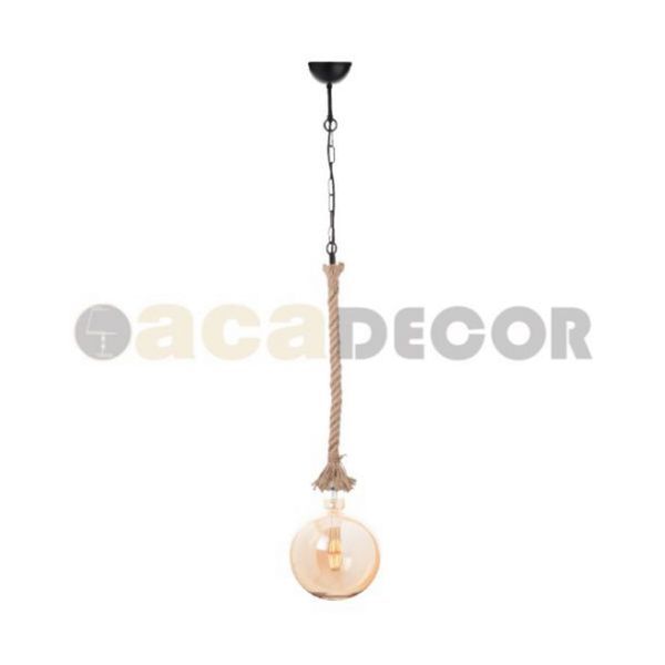 ACA LIGHTING ПЕНДЕЛ 50BRC ROPE VINTAGE