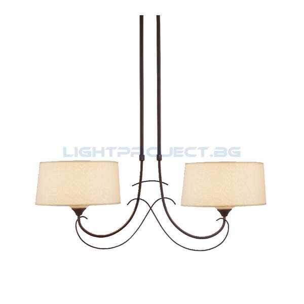 AD80332P ПЕНДЕЛ TEXTILE & CRYSTAL