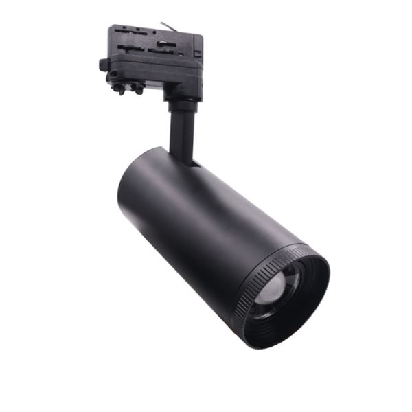 ACA LIGHTING LED ПРОЖЕКТОР ЗА ТРИФАЗНА ШИНА AIMY3040B4 BLACK THREE PHASE