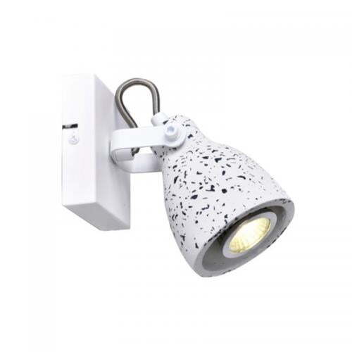 ACA LIGHTING AR1821W18WT СПОТ БЯЛ БЕТОН МЕТАЛ