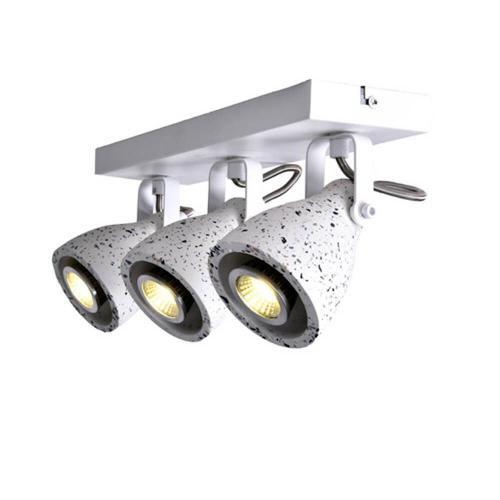 ACA LIGHTING AR1823W36WT СПОТ БЯЛ БЕТОН МЕТАЛ ТРОЕН