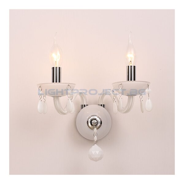 ACA LIGHTING АПЛИК BLK82042WWC TULIA