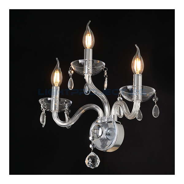 ACA LIGHTING АПЛИК BLK82043WCC TULIA