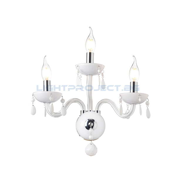 ACA LIGHTING АПЛИК BLK82043WWC TULIA