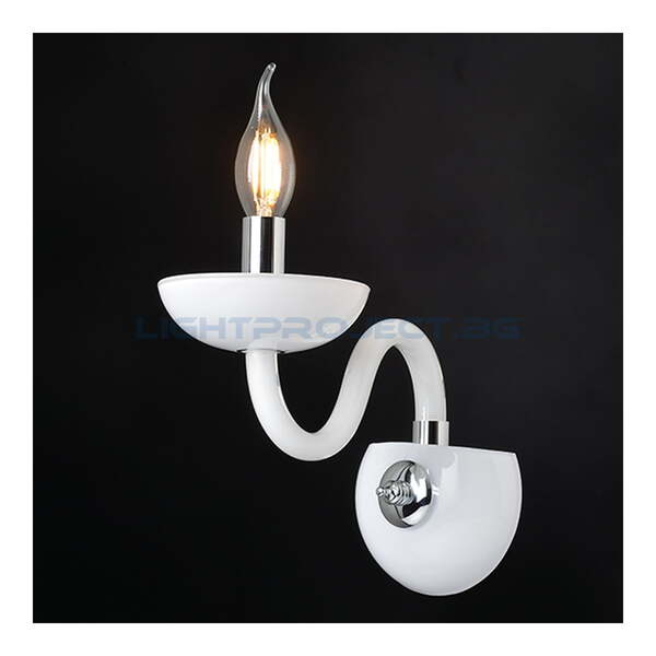 ACA LIGHTING АПЛИК BLK82181WWC LUNARIA