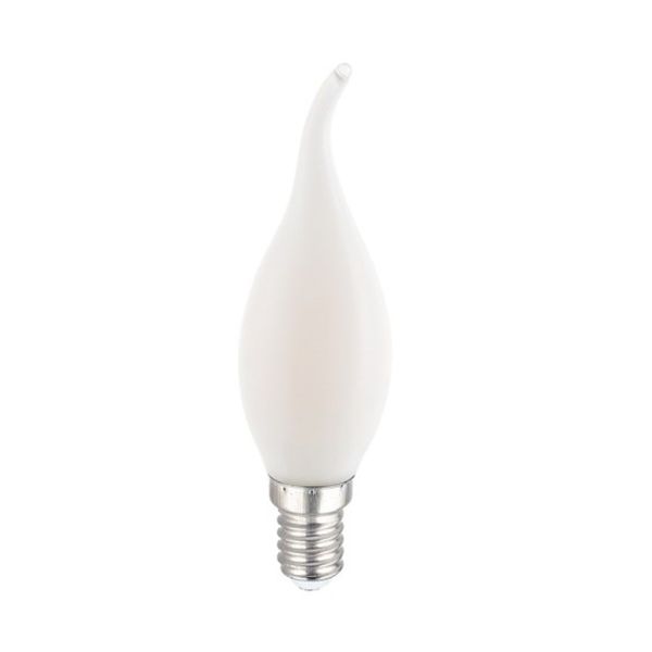 ACA LIGHTING LED КРУШКА DECO4WWFRTIP E14 4W 2700K FILAMENT CANDLE FROSTED