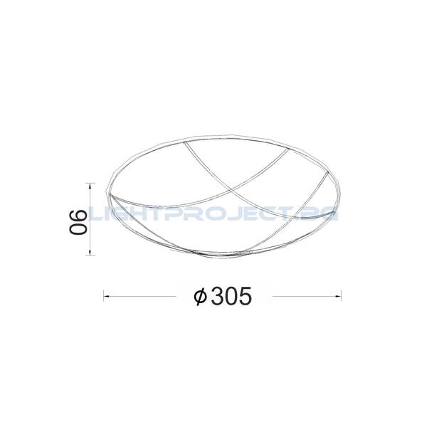 ACA LIGHTING ПЛАФОН DLA7192 MINOS