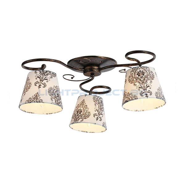 ACA LIGHTING ПЛАФОН EG165763CBW LAVA