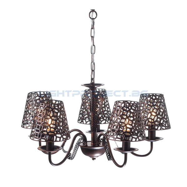 ACA LIGHTING ПОЛИЛЕЙ EG169755PBC EDAM