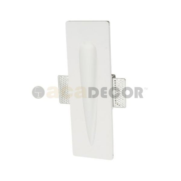 ACA LIGHTING ГИПСОВА ЛУНА ЗА ВГРАЖДАНЕ В СТЕНА G8008LED GYPSUM