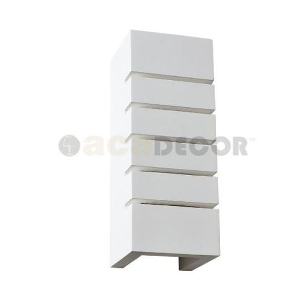 ACA LIGHTING ГИПСОВ АПЛИК G85041W GYPSUM
