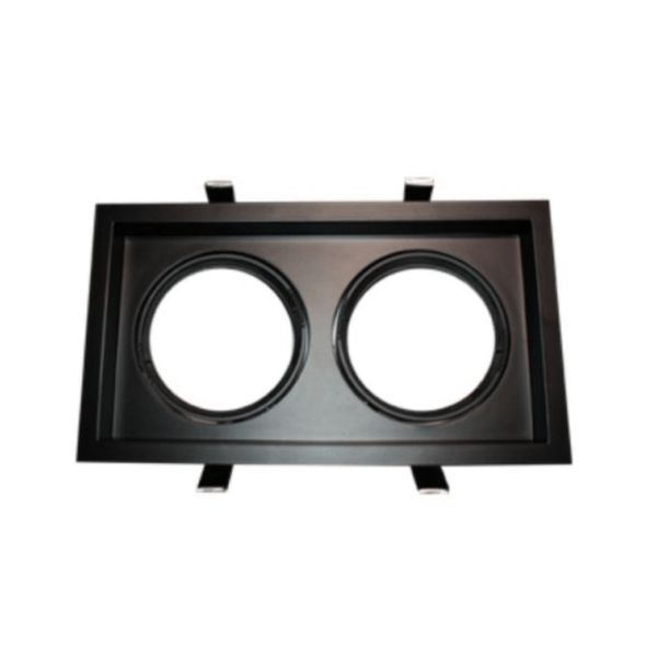 ACA LIGHTING ЛУНА ЗА ВГРАЖДАНЕ GL280B AR111 BLACK