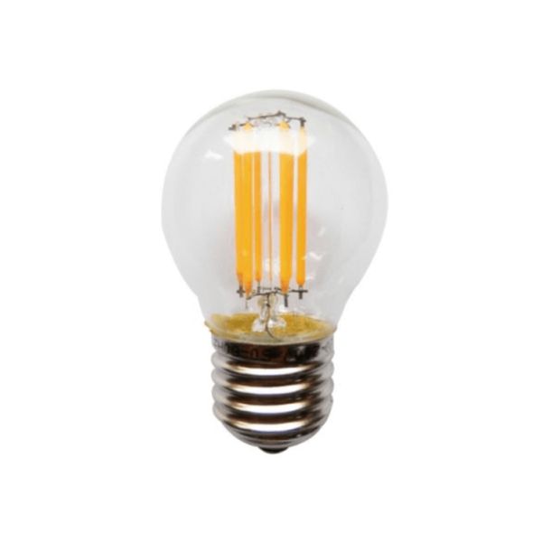 ACA LIGHTING LED КРУШКА GLAMO4WW E27 P45 4W 2700K FILAMENT MINI GLOBE