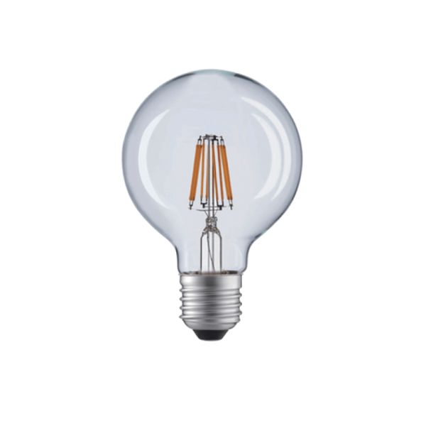 ACA LIGHTING LED КРУШКА GLOBE808WW E27 G80 8W 2700K FILAMENT