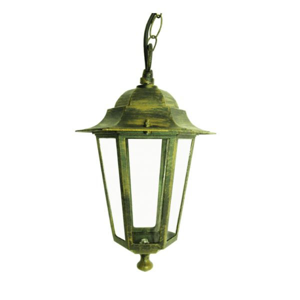 ACA LIGHTING ГРАДИНСКИ ПЕНДЕЛ HI6025GB HEXAGON ПЕНДЕЛ GARDEN