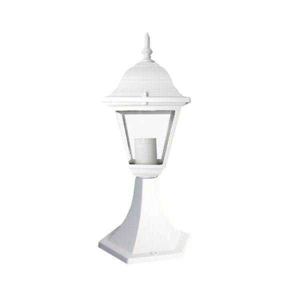 ACA LIGHTING ГРАДИНСКИ СТЪЛБ HI6043W SQUARE BOLLARD GARDEN