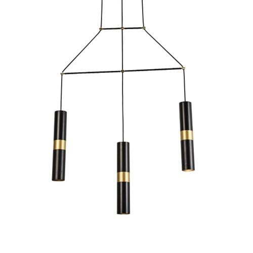 ACA LIGHTING ПЕНДЕЛ HM853P66BK DA VINCI