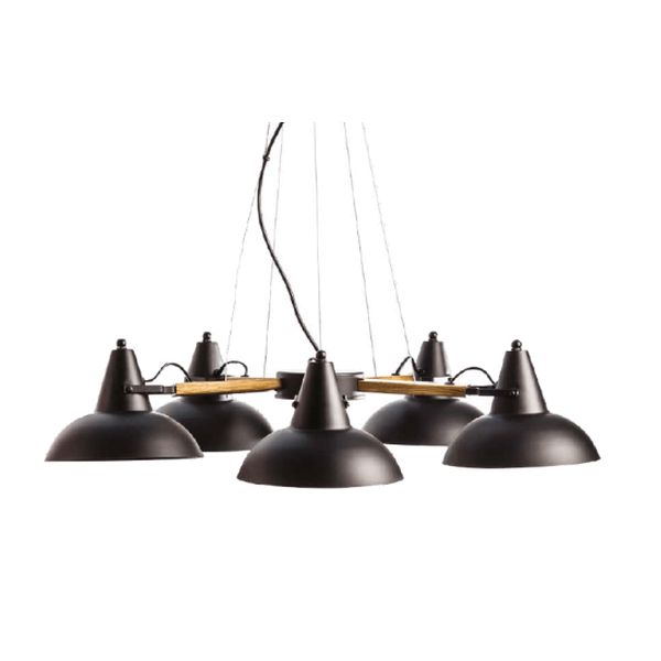 ACA LIGHTING ПОЛИЛЕЙ KS2025P5BK SOLON