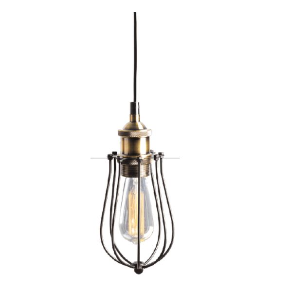 ACA LIGHTING ПЕНДЕЛ KS2047P1BK SOTIS