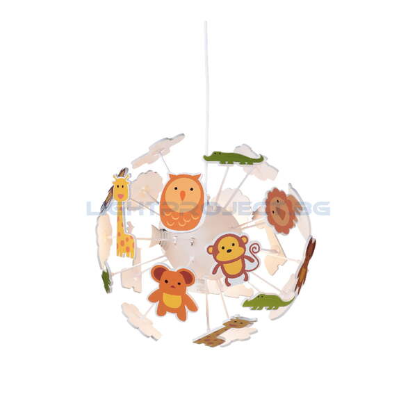 ДЕТСКИ ПЕНДЕЛ ACA LIGHTING MD160224ZOO ZOO