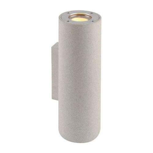 ACA LIGHTING MK0012RW СПОТ IP65 2XGU10 WHITE CEMENT ВЛАГОЗАЩИТЕН