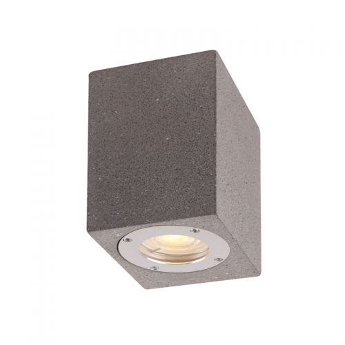 ACA LIGHTING MK0531SB СПОТ IP65 GU10 BLACK CEMENT ВЛАГОЗАЩИТЕН
