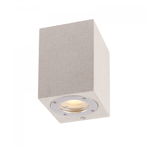 ACA LIGHTING MK0531SW СПОТ IP65 GU10 WHITE CEMENT ВЛАГОЗАЩИТЕН