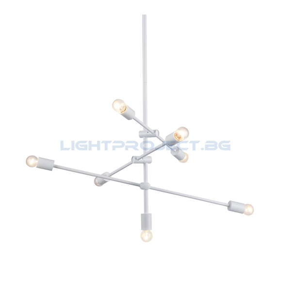 ACA LIGHTING ПЕНДЕЛ OD680107WH LUTHER