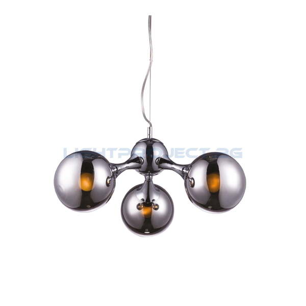 ACA LIGHTING ПЕНДЕЛ OYD60703CH ATOM